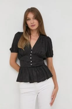 Γυναικεία Μπλούζες Μπλουζάκι Morgan μαύρο