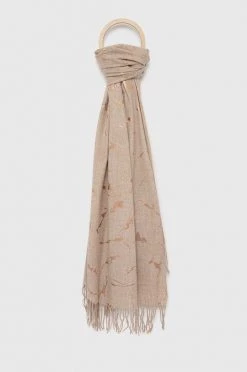 Γυναικεία Κασκόλ Μεγάλο κασκόλ Morgan μπεζ