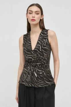 Γυναικεία Μπλούζες Μπλουζάκι Morgan μαύρο