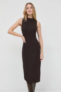 Γυναικεία Φορέματα Φόρεμα Morgan καφέ,