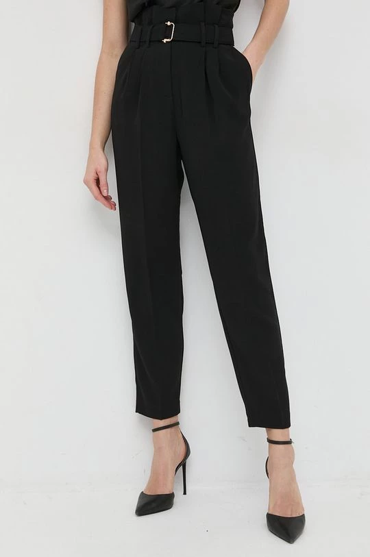 Γυναικεία Υφασμάτινα Παντελόνι Morgan μαύρο, - Image 2