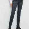 Γυναικεία Slim και Skinny Τζιν παντελονι Morgan γραφίτης