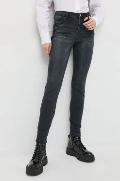 Γυναικεία Slim και Skinny Τζιν παντελονι Morgan γραφίτης