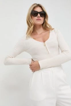 Γυναικεία Χωρίς φερμουάρ Πουλόβερ Morgan μπεζ,