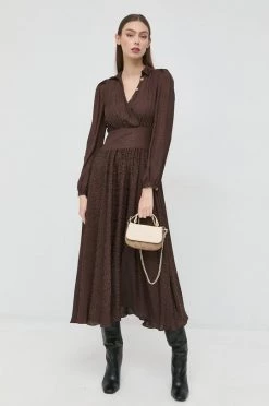 Γυναικεία Φορέματα Φόρεμα Morgan καφέ,