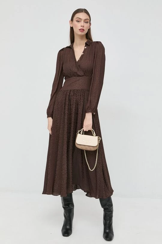 Γυναικεία Φορέματα Φόρεμα Morgan καφέ,