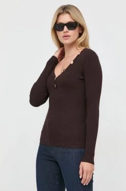 Γυναικεία Χωρίς φερμουάρ Πουλόβερ Morgan καφέ,