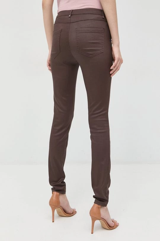 Γυναικεία Υφασμάτινα Παντελόνι Morgan καφέ, - Image 3