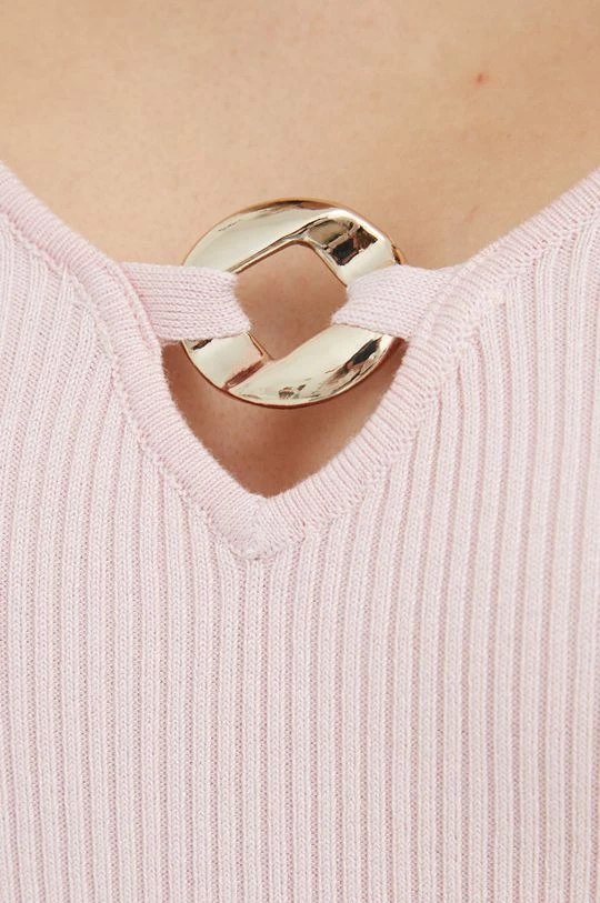 Γυναικεία Μπλούζες Μπλουζάκι Morgan ροζ - Image 5