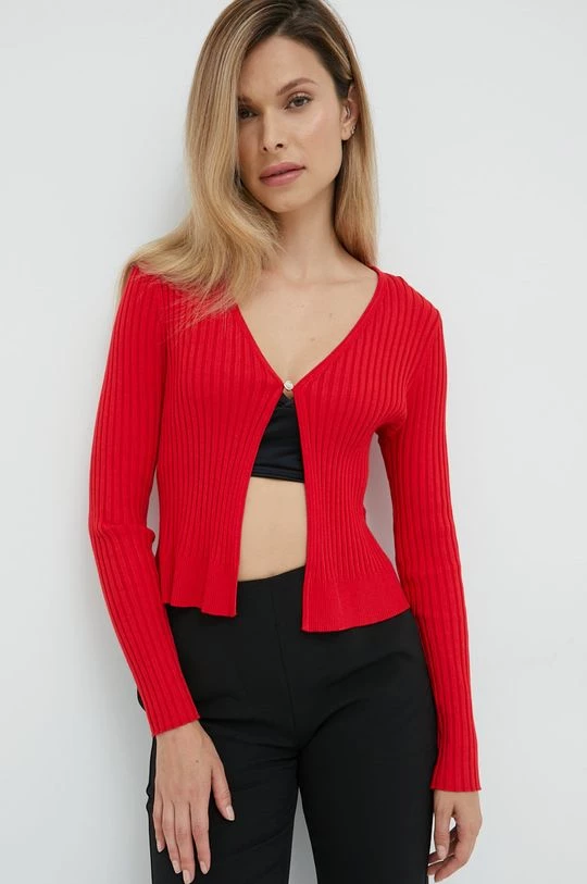Γυναικεία Με φερμουάρ Πουλόβερ Morgan κόκκινο