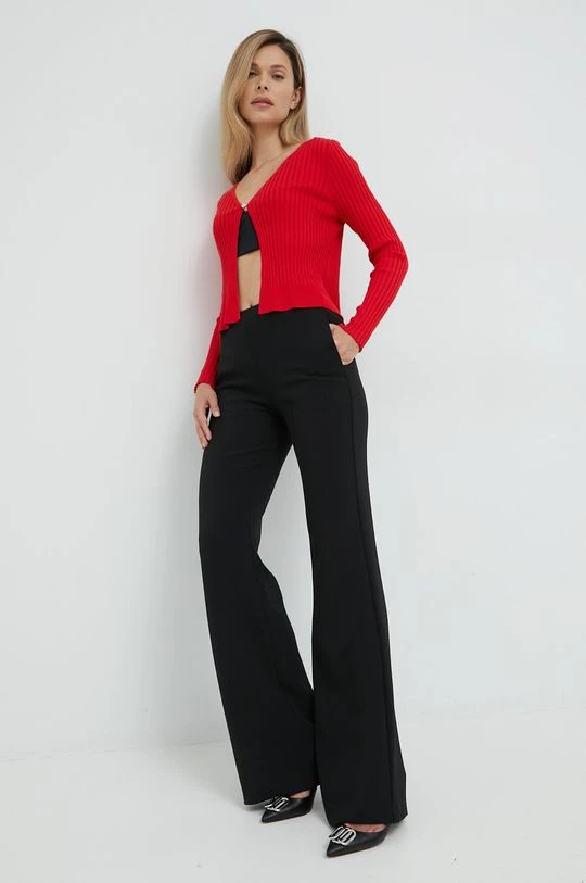 Γυναικεία Με φερμουάρ Πουλόβερ Morgan κόκκινο - Image 2