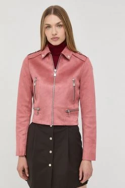 Γυναικεία Κοντά μπουφάν Μπουφάν Morgan ροζ,