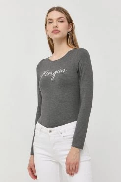 Γυναικεία Μακρυμάνικο Longsleeve Morgan γκρι