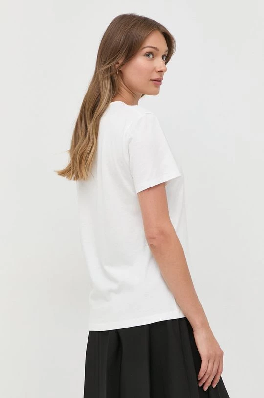 Γυναικεία Κοντομάνικο Μπλουζάκι Morgan άσπρο - Image 3