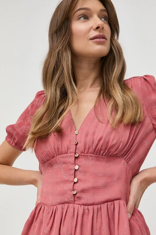 Γυναικεία Μπλούζες Μπλουζάκι Morgan ροζ - Image 4