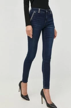 Γυναικεία Slim και Skinny Τζιν παντελονι Morgan σκούρο μπλε