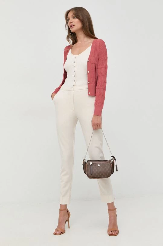 Γυναικεία Με φερμουάρ Πλεκτή ζακέτα Morgan ροζ - Image 2