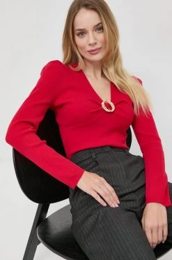 Γυναικεία Μακρυμάνικο Longsleeve Morgan κόκκινο