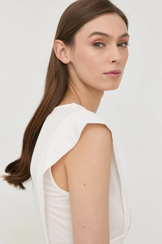 Γυναικεία Μπλούζες Μπλουζάκι Morgan άσπρο - Image 4