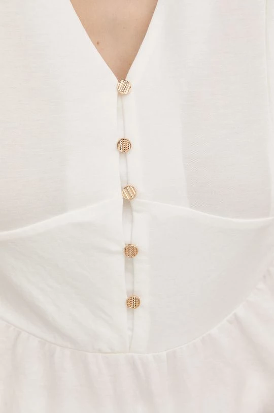 Γυναικεία Μπλούζες Μπλουζάκι Morgan άσπρο - Image 5