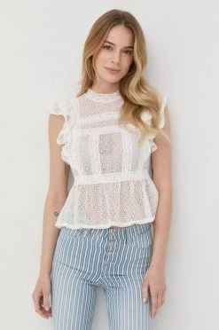 Γυναικεία Μπλούζες Μπλουζάκι Morgan άσπρο