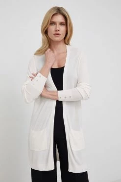 Γυναικεία Με φερμουάρ Πλεκτή ζακέτα Morgan χρώμα: μπεζ