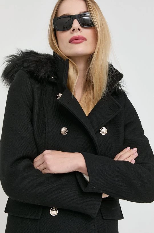 Γυναικεία Παλτά Μάλλινο παλτό Morgan μαύρο, - Image 4