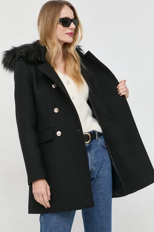 Γυναικεία Παλτά Μάλλινο παλτό Morgan μαύρο, - Image 6