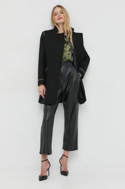 Γυναικεία Παλτά Μάλλινο παλτό Morgan μαύρο,