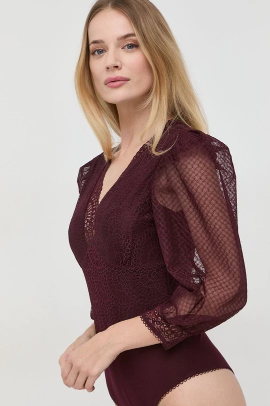 Γυναικεία Μπλούζες Κορμάκι Morgan μοβ