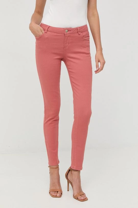 Γυναικεία Υφασμάτινα Παντελόνι Morgan πορτοκαλί, - Image 2