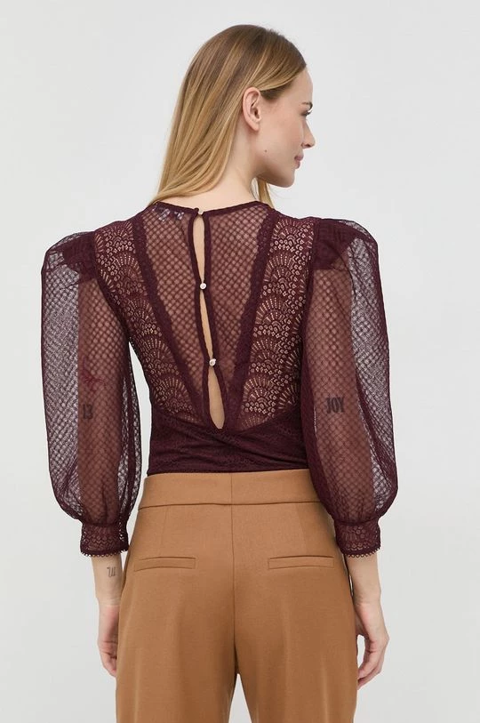 Γυναικεία Μπλούζες Κορμάκι Morgan μοβ - Image 3