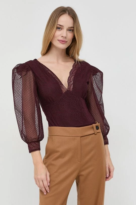 Γυναικεία Μπλούζες Κορμάκι Morgan μοβ - Image 4