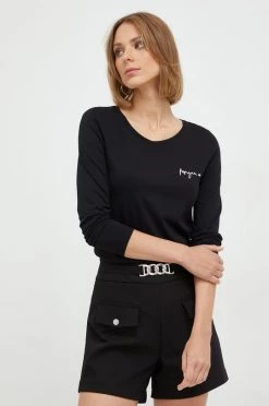 Γυναικεία Μακρυμάνικο Longsleeve Morgan μαύρο