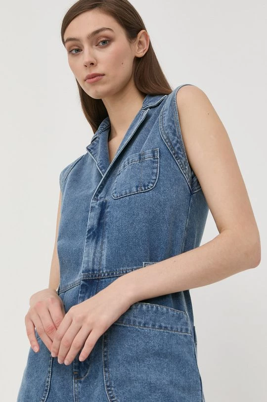 Γυναικεία Ολόσωμες φόρμες Ολόσωμη φόρμα τζιν Morgan μπλε - Image 4