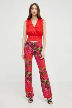 Γυναικεία Μπλούζες Μπλουζάκι Morgan κόκκινο