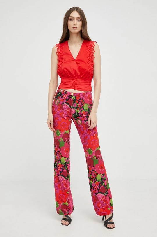 Γυναικεία Μπλούζες Μπλουζάκι Morgan κόκκινο