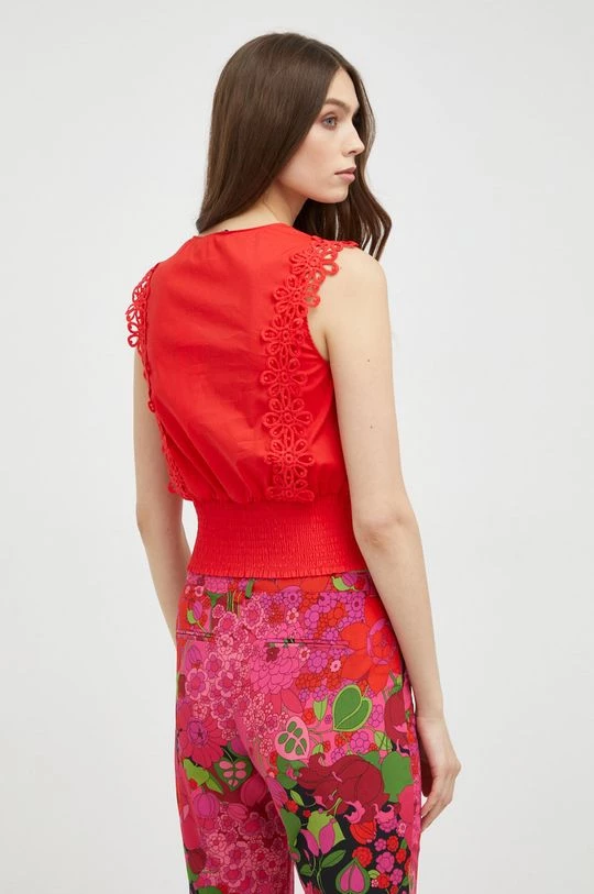 Γυναικεία Μπλούζες Μπλουζάκι Morgan κόκκινο - Image 3