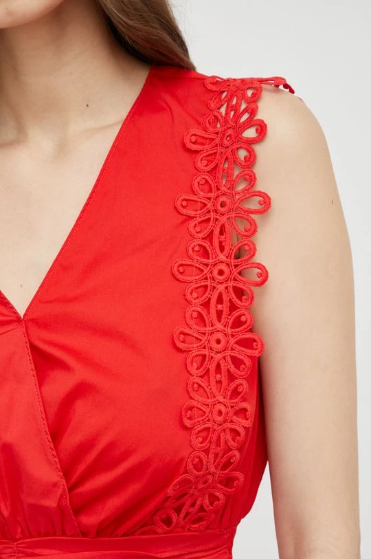 Γυναικεία Μπλούζες Μπλουζάκι Morgan κόκκινο - Image 5