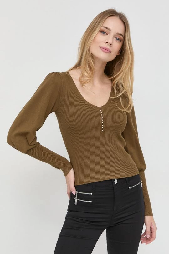 Γυναικεία Χωρίς φερμουάρ Πουλόβερ Morgan πράσινο, - Image 4