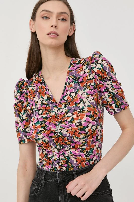 Γυναικεία Μπλούζες Μπλουζάκι Morgan πολύχρωμο - Image 4