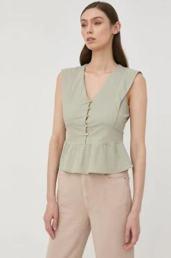 Γυναικεία Μπλούζες Μπλουζάκι Morgan πράσινο