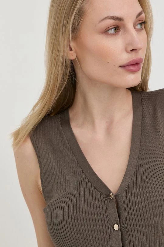 Γυναικεία Αμάνικος Top Morgan πράσινο - Image 4