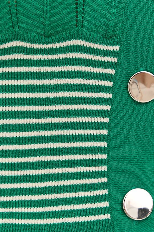 Γυναικεία Με φερμουάρ Πλεκτή ζακέτα Morgan τιρκουάζ - Image 6