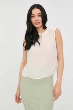 Γυναικεία Μπλούζες Μπλουζάκι Morgan μπεζ