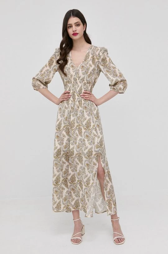 Γυναικεία Φορέματα Morgan - Φόρεμα κρεμ - Image 4