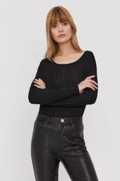 Γυναικεία Χωρίς φερμουάρ Πουλόβερ Morgan χρώμα: μαύρο