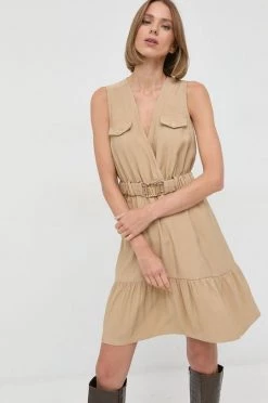 Γυναικεία Φορέματα Φόρεμα Morgan μπεζ,