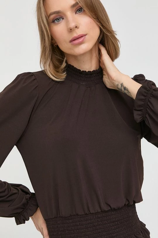 Γυναικεία Μπλούζες Μπλουζάκι Morgan καφέ