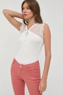 Γυναικεία Μπλούζες Μπλουζάκι Morgan άσπρο